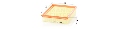 Filtro aria MANN-FILTER C 25 015
