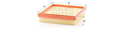 Filtro aria MANN-FILTER C 25 153