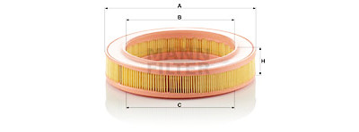 Filtro aria MANN-FILTER C 2540