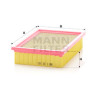 Filtro aria MANN-FILTER C 26 100