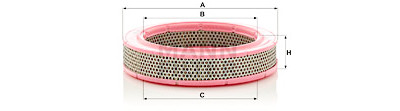 Filtro aria MANN-FILTER C 2649