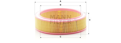 Filtro aria MANN-FILTER C 2760