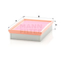 Filtro aria MANN-FILTER C 28 162