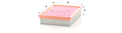 Filtro aria MANN-FILTER C 28 162