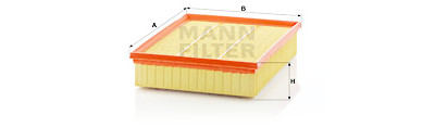 Filtro aria MANN-FILTER C 29 198/1