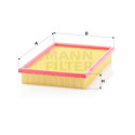 Filtro aria MANN-FILTER C 2991