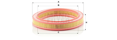 Filtro aria MANN-FILTER C 3044