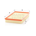 Filtro aria MANN-FILTER C 31 101