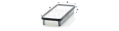 Filtro aria MANN-FILTER C 3126