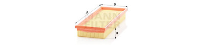 Filtro aria MANN-FILTER C 3170/1-2