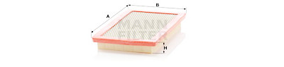 Filtro aria MANN-FILTER C 3177