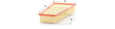 Filtro aria MANN-FILTER C 32 123/1