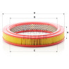 Filtro aria MANN-FILTER C 3260