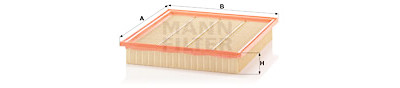 Filtro aria MANN-FILTER C 33 220