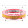 Filtro aria MANN-FILTER C 3383