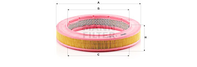 Filtro aria MANN-FILTER C 3383