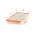 Filtro aria MANN-FILTER C 3388