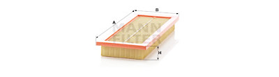 Filtro aria MANN-FILTER C 3495