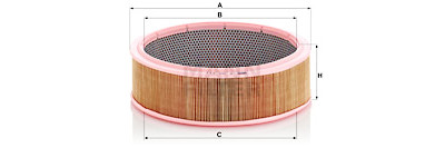 Filtro aria MANN-FILTER C 35 111