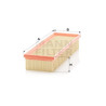 Filtro aria MANN-FILTER C 3597
