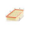 Filtro aria MANN-FILTER C 39 160/1