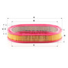 Filtro aria MANN-FILTER C 3975/1