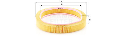 Filtro aria MANN-FILTER C 42 098