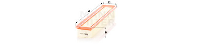 Filtro aria MANN-FILTER C 50 001