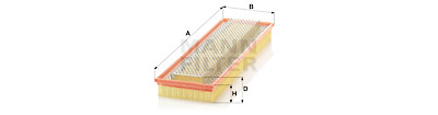 Filtro aria MANN-FILTER C 60 230