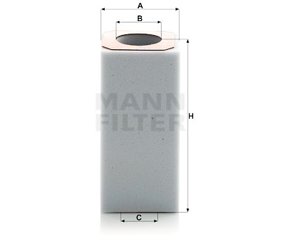 Filtro aria MANN-FILTER C 8004