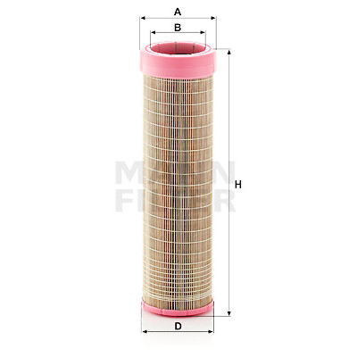 Filtro aria supplementare MANN-FILTER CF 14 145/2
