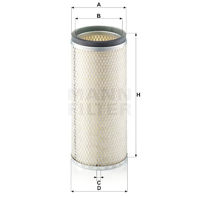 Filtro aria secondaria