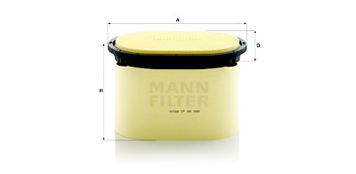 Filtro aria MANN-FILTER CP 26 295