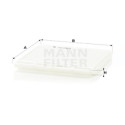 Filtro aria abitacolo MANN-FILTER CU 2425