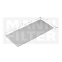 Filtro aria abitacolo MANN-FILTER CU 5620 (10)