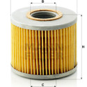 Filtro olio MANN-FILTER H 1018/2 n