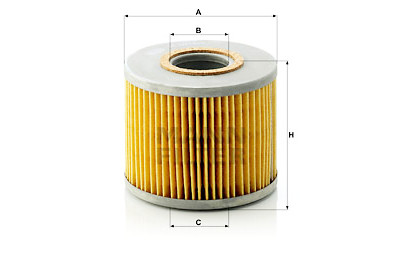 Filtro olio MANN-FILTER H 1018/2 n