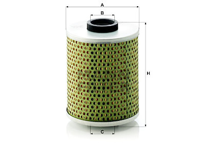 Filtro olio MANN-FILTER H 1034/4