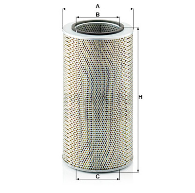Filtro olio MANN-FILTER H 20 440