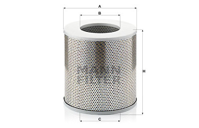 Filtro olio MANN-FILTER H 25 444
