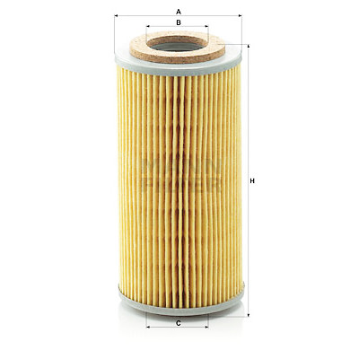 Filtro olio MANN-FILTER H 804 t