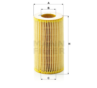 Filtro olio MANN-FILTER HU 718/6 x