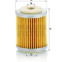 Filtro carburante MANN-FILTER P 609