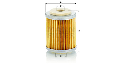 Filtro carburante MANN-FILTER P 609