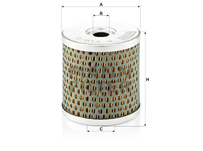 Filtro carburante MANN-FILTER P 718/2 x