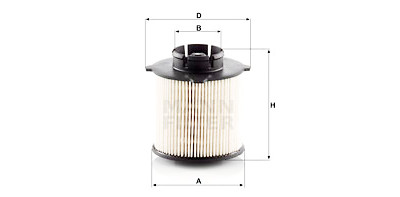 Filtro carburante MANN-FILTER PU 9001 x
