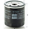 Filtro olio MANN-FILTER W 712/20