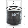 Filtro olio MANN-FILTER W 713/36