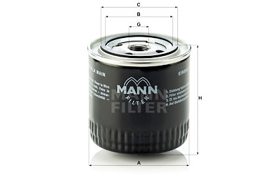 Filtro olio MANN-FILTER W 920/17