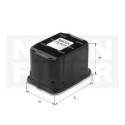 Filtro carburante MANN-FILTER WK 13 002